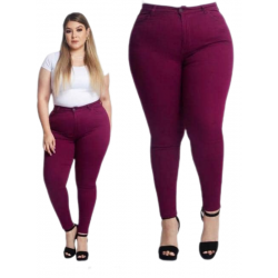 Pantalón Most wanted Mod. 10136-36471-PUR Purpura Skinny Ankle Tallas Grandes