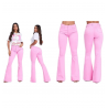 Jeans Most wanted Mod. 10153-41168-PK4 Rosado Flared de Campanas