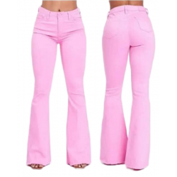 Jeans Most wanted Mod. 10153-41168-PK4 Rosado Flared de Campanas