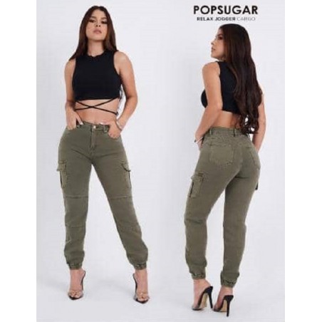 Jogger  Pop Sugar Mod. 05987-47548 Oliva Relax Cargo