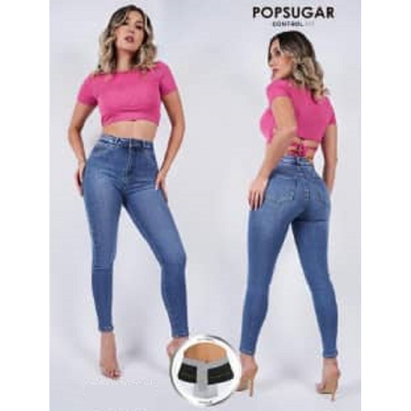 Jeans Pop Sugar Mod. 05819-47170 Control Fit con Faja