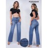 Jeans Pop Sugar Mod. 05149-47158 Wide LEG Bota ancha